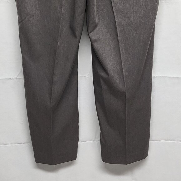 Louis Raphael Rosso Mens Dress Pants 38 X 29 Classic Wrinkle Free Easy Care Gray - Picture 9 of 15